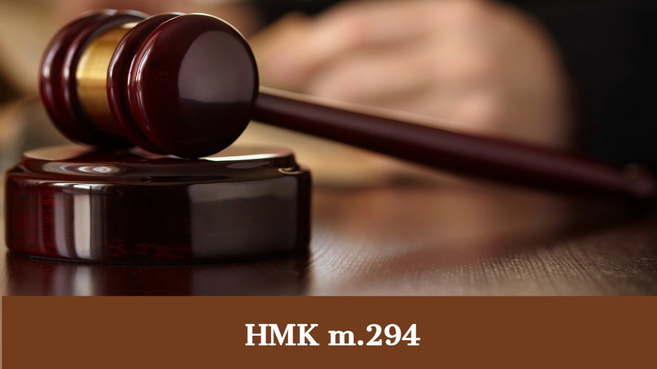 HMK Madde 294